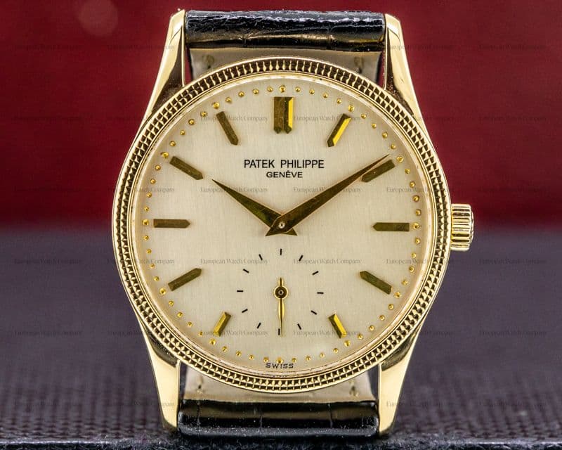 Patek Philippe Calatrava 3796 Manual Wind 18K Yellow Gold 