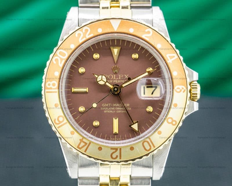 Rolex GMT Master Brown Nipple Dial "Root Beer" Bezel NICE