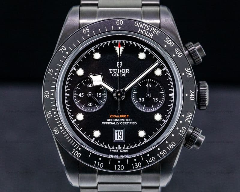 Tudor Tudor Heritage Black Bay 79360DK Chronograph Dark Limited Edition UNWORN
