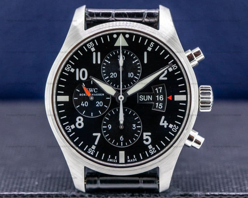 IWC Pilot Chronograph SS / SS