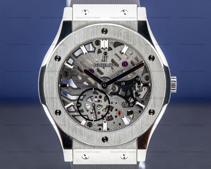 Hublot Classic Fusion Ultra Thin Skeleton Titanium