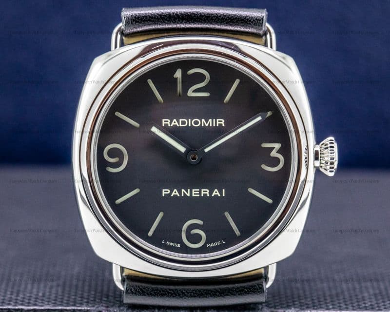 Panerai Radiomir Base SS Black Dial 45MM
