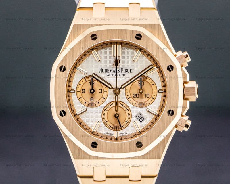Audemars Piguet Royal Oak Chronograph 18k Rose Gold 38MM UNWORN