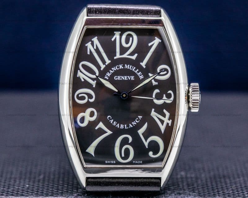 Franck Muller Casablanca Black Dial SS 