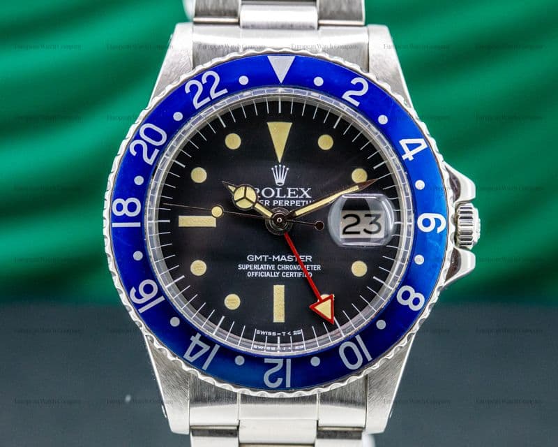 Rolex GMT Master "Blueberry" MKIII Radial Dial SS RARE