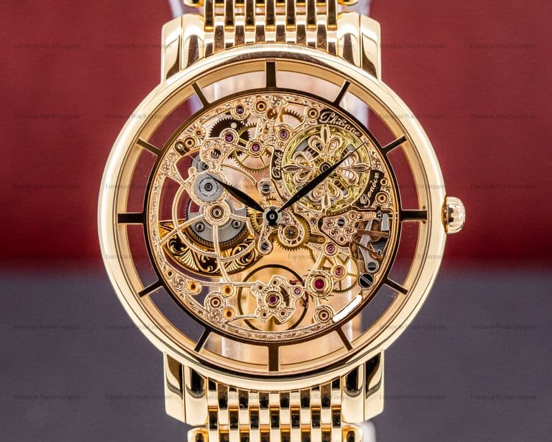 Patek Philippe Ultra Thin Skeleton 5180 18K Rose Gold / Bracelet 