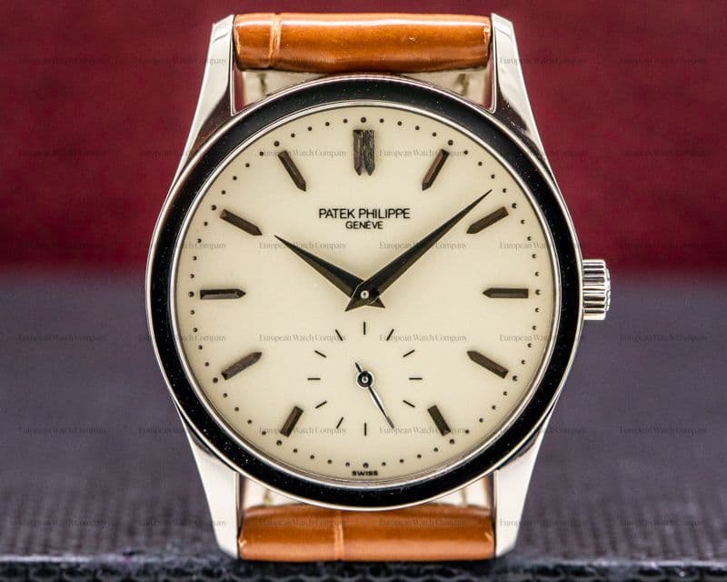 Patek Philippe Calatrava 18K White Gold Manual 30.5mm