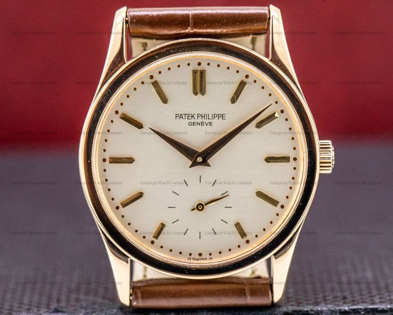 Patek Philippe Calatrava 18K Rose Gold Manual 30.5mm