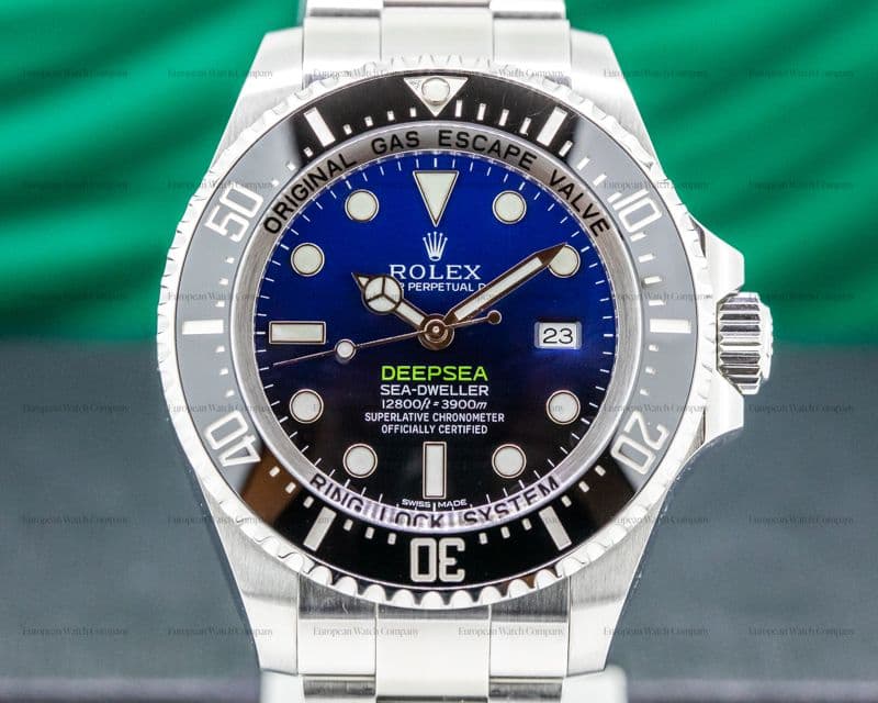 Rolex Sea Dweller Deep Sea Deep Blue JAMES CAMERON 
