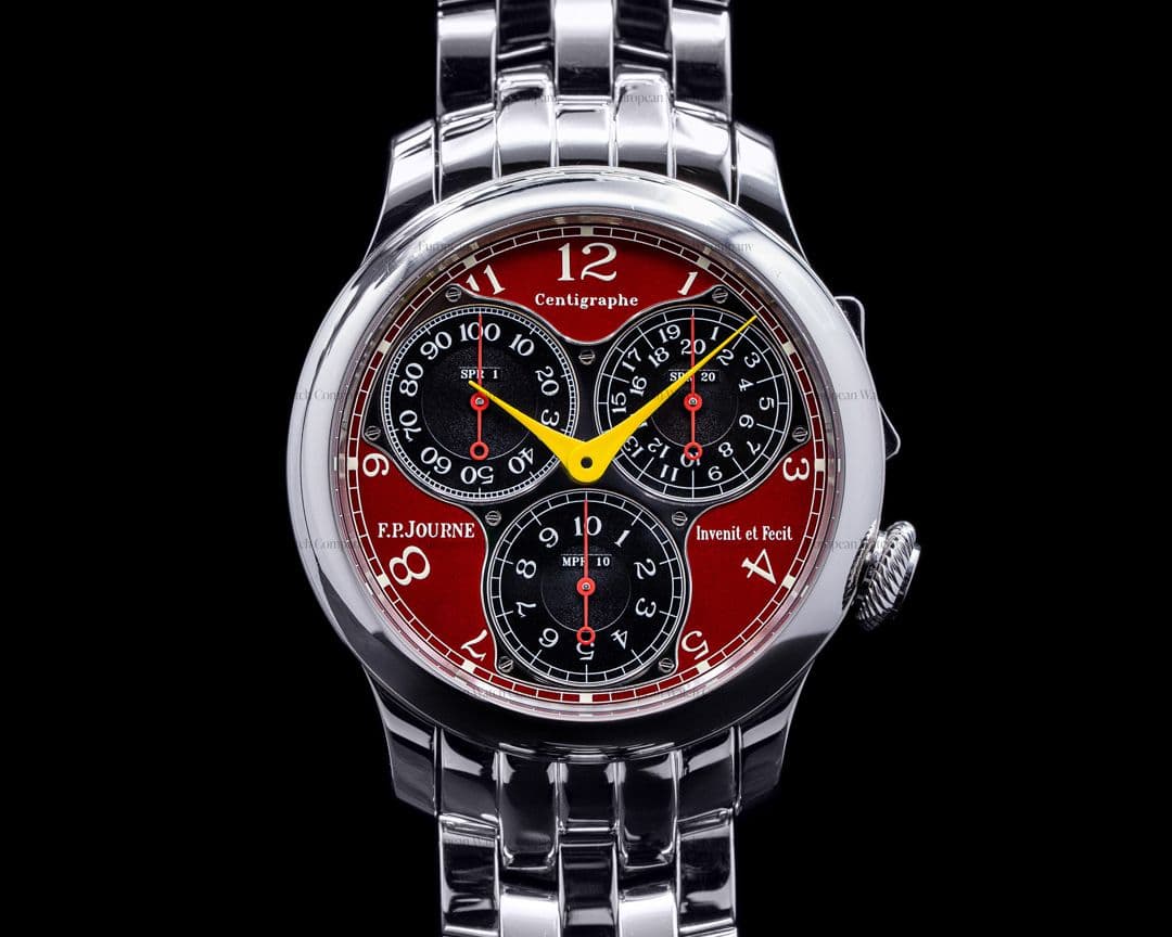 F. P. Journe Centigraphe F Souverain "Ferrari" Platinum / Platinum Bracelet RARE