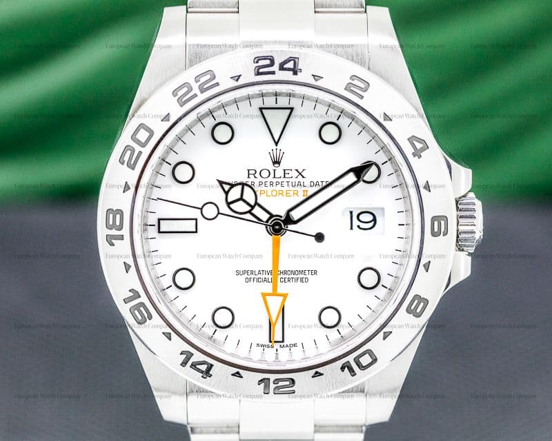 Rolex Explorer II White Dial SS / SS
