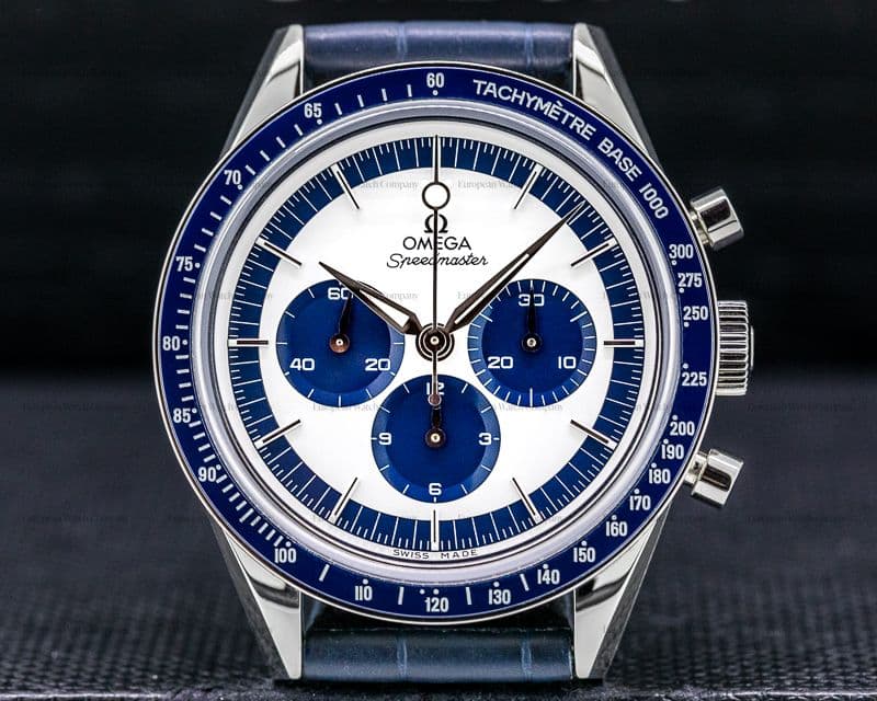 Omega Speedmaster CK 2998 Silver / Blue Dial LIMITED