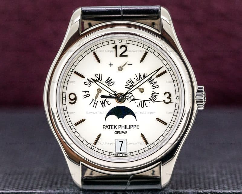 Patek Philippe Annual Calendar 5146G 18K White Gold Porcelain Dial 

