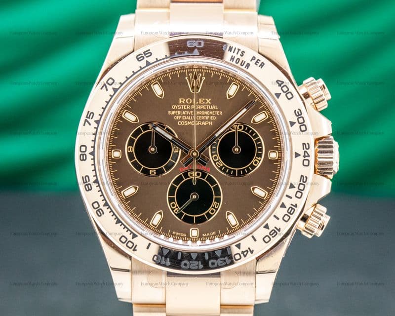 Rolex Daytona Everose Chocolate/Black Dial 18K Rose Gold / Bracelet 2020