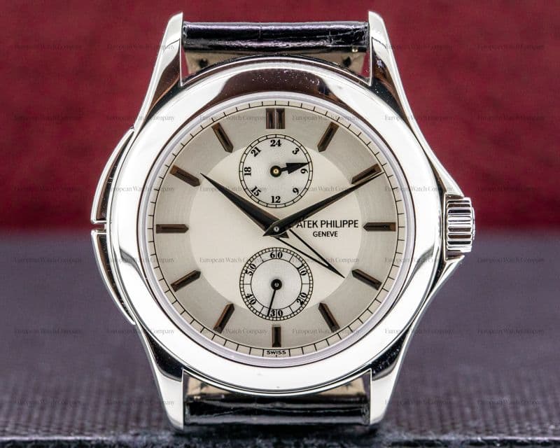 Patek Philippe Travel Time 5134P Manual Silver Dial Platinum 