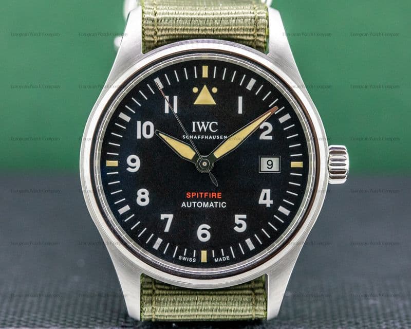 IWC Pilot's Watch Automatic Spitfire SS/Textile Strap
