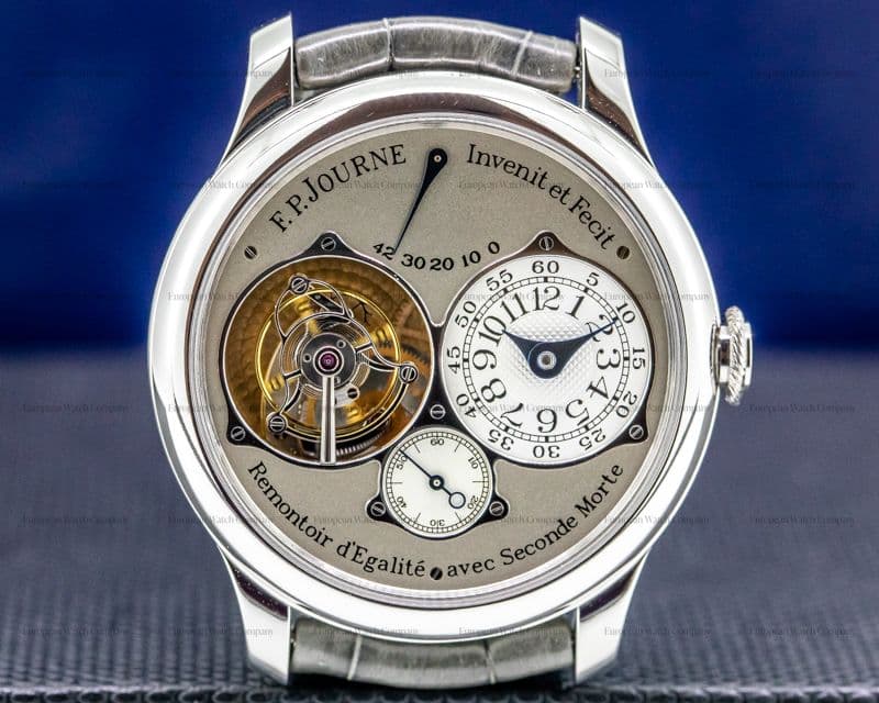 F. P. Journe Tourbillon Souverain Remontoir "Dead Beat Seconds" Platinum 40MM 