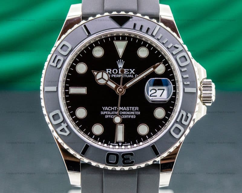 Rolex Yacht Master 226659 18K White Gold / Rubber