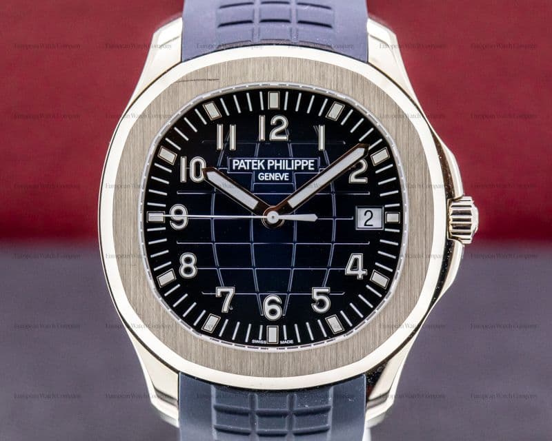 Patek Philippe Aquanaut 5168G 18K White Gold / Blue Dial 2020