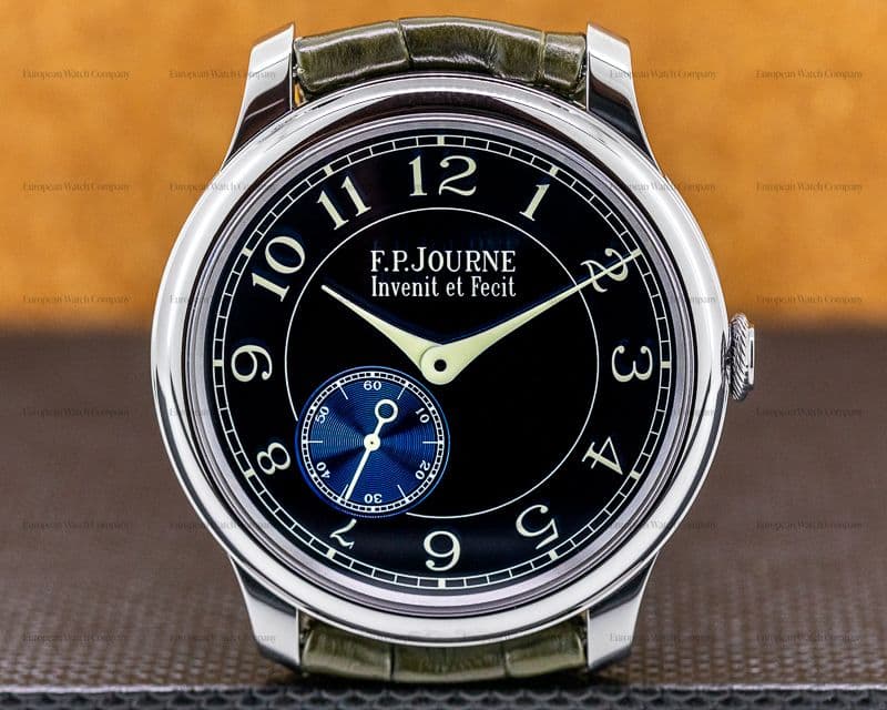 F. P. Journe Chronometre Bleu Tantalum Blue Dial 