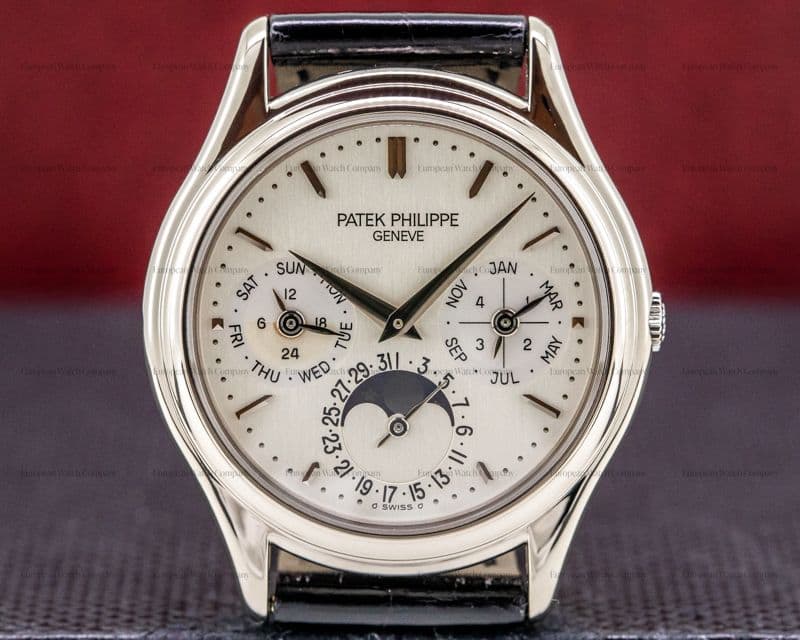 Patek Philippe Perpetual Calendar 18K White Gold 3940G FULL SET