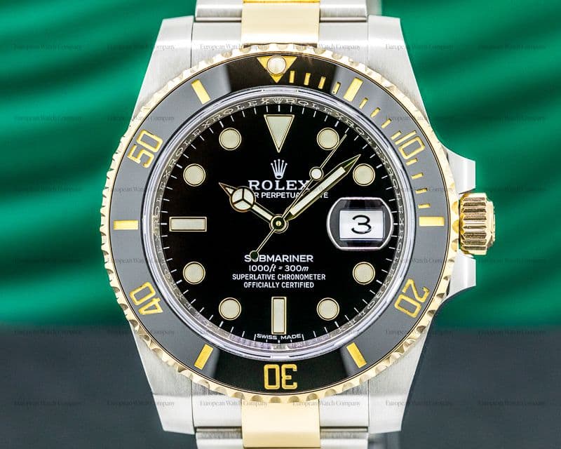 Rolex Submariner Ceramic Black Dial 18K / SS 2019