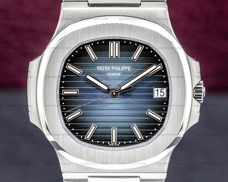 Patek Philippe Jumbo Nautilus Blue Dial SS 2019