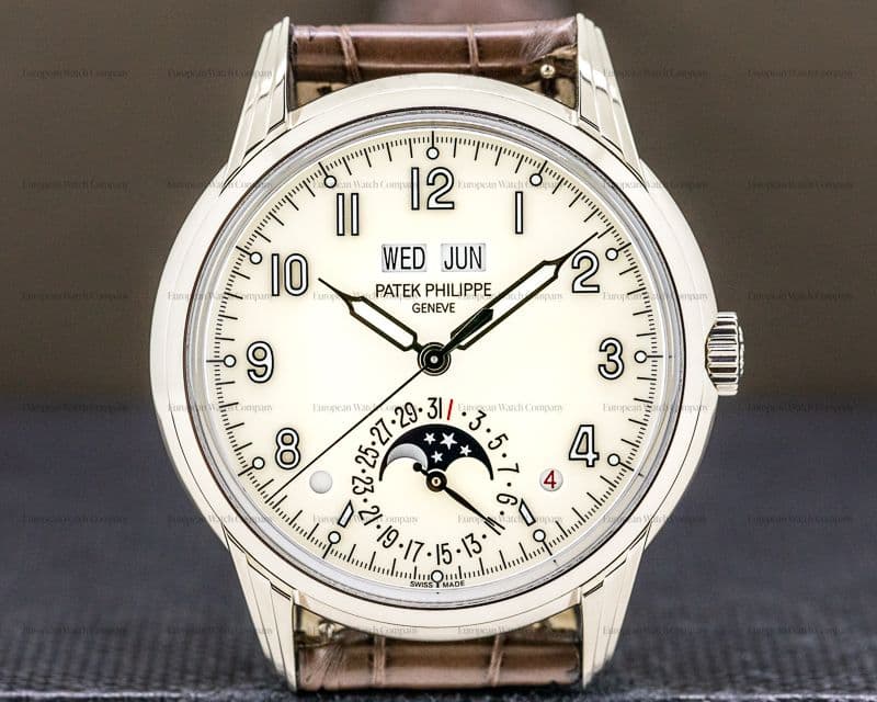 Patek Philippe Perpetual Calendar Grand Complication 18K White Gold 