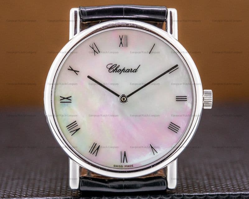 Chopard Classique 18K WG Mother of Pearl Dial 33.5MM