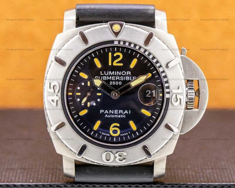 Panerai Luminor Submersible SS Limited to 1000 Pieces VERY NICE