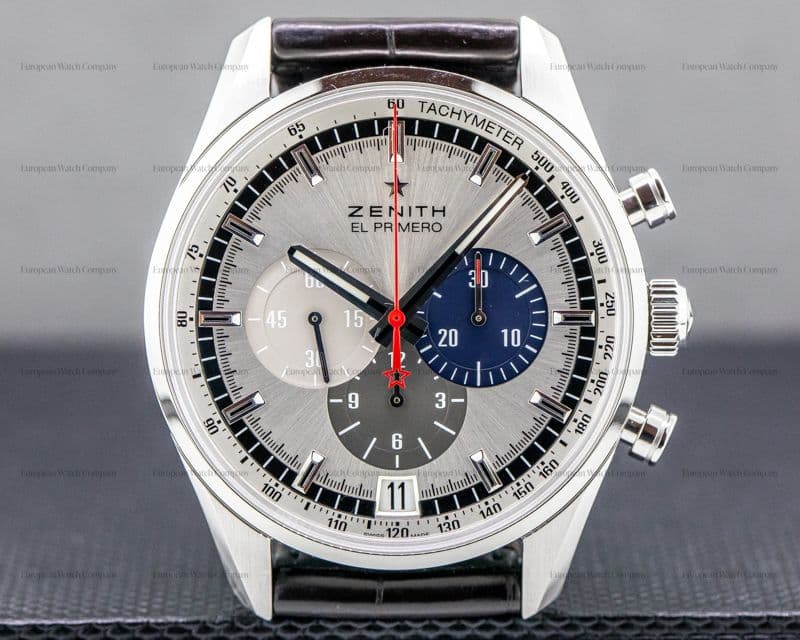 Zenith El Primero Chronograph Tri Color SS 36,000VpH 