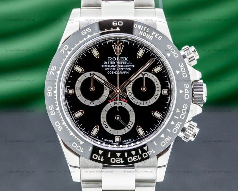 Rolex Daytona 116500LN Ceramic Bezel SS / Black Dial 
