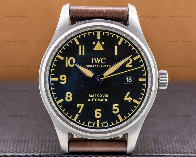 IWC Mark XVIII Heritage Black Dial Titanium