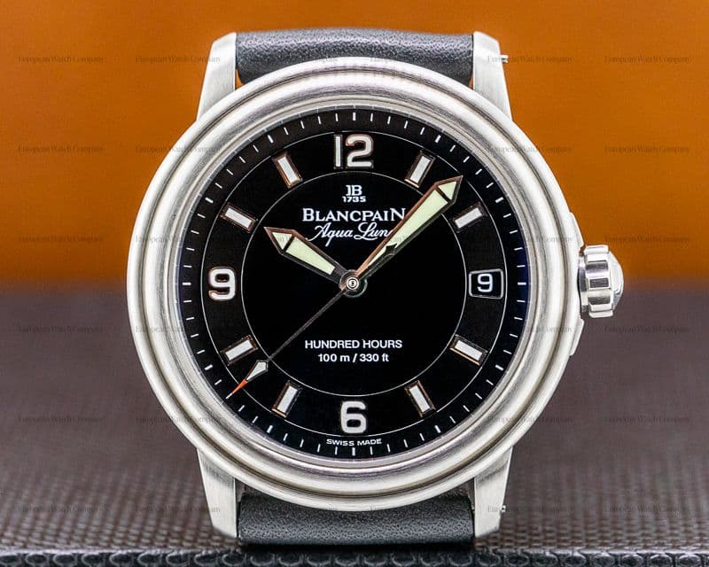 Blancpain Leman Aqualung Ultra Slim Automatic SS / Strap