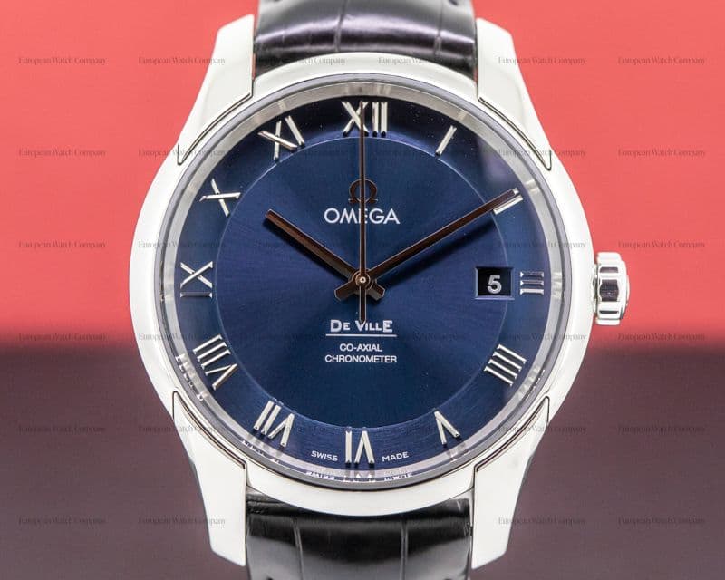 Omega Co Axial Chronometer SS / Leather