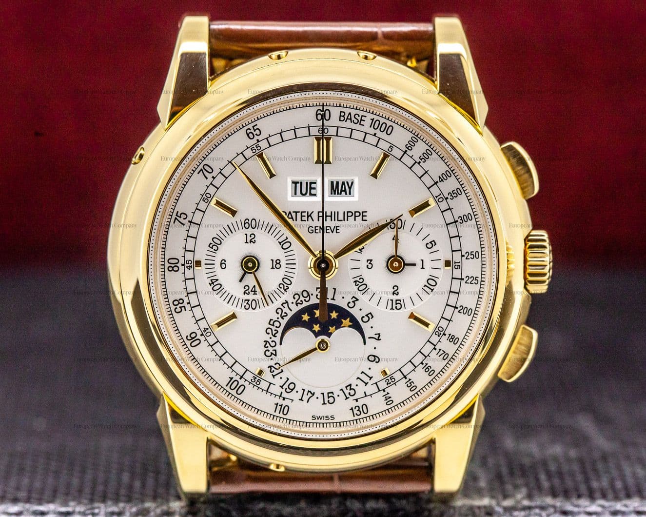 Patek Philippe Perpetual Calendar 5970J Chronograph 18K Yellow Gold