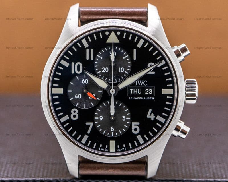 IWC Flieger Pilot Chronograph SS  
