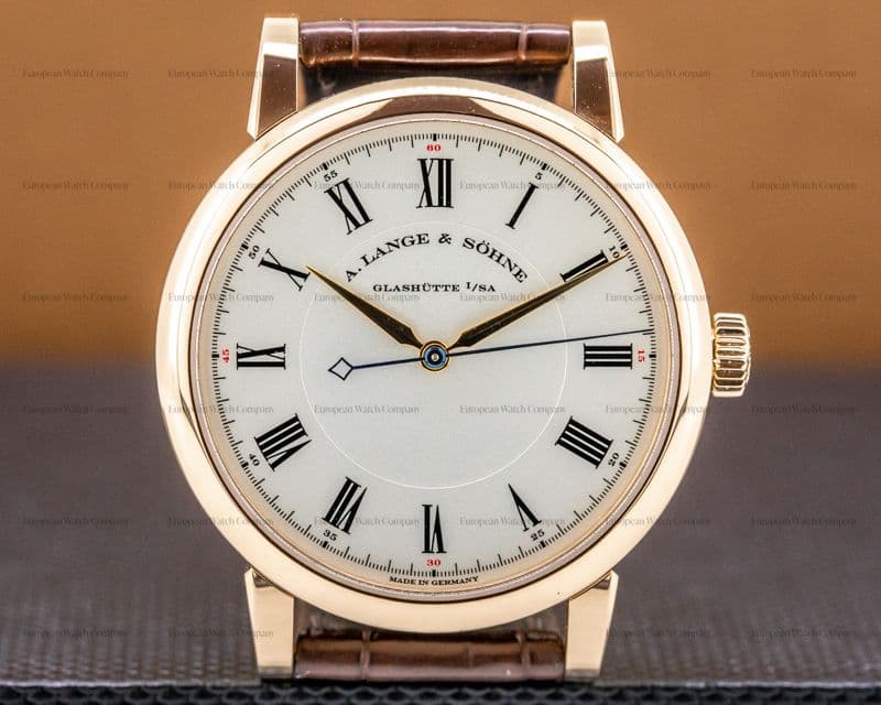 A. Lange and Sohne Richard Lange 18K Rose Gold 