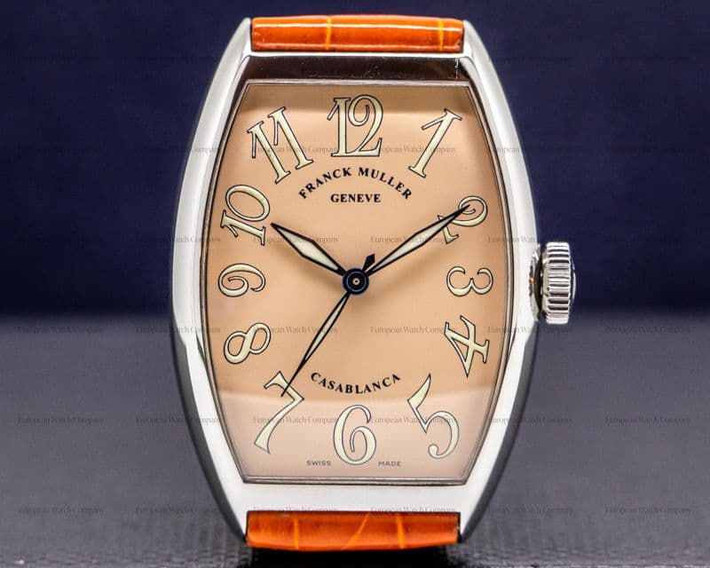 Franck Muller Casablanca SS Salmon Dial 