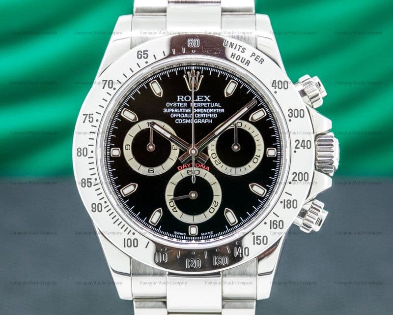 Rolex Daytona 116520 Black Dial SS