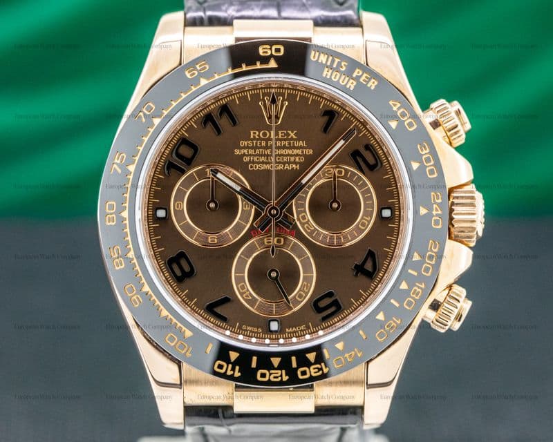 Rolex Cosmograph Daytona 116515LN 18K Rose Gold / Chocolate Dial 