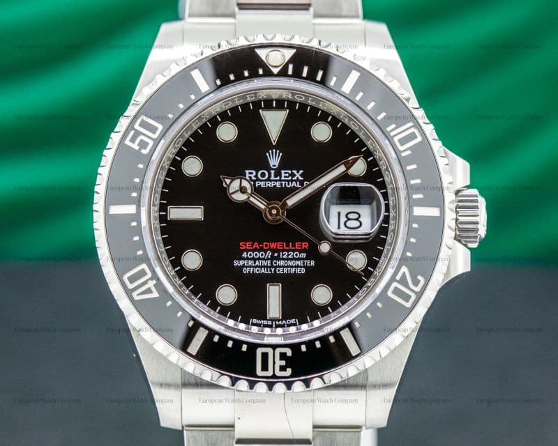 Rolex Sea Dweller 126600 RED 43mm SS 2018