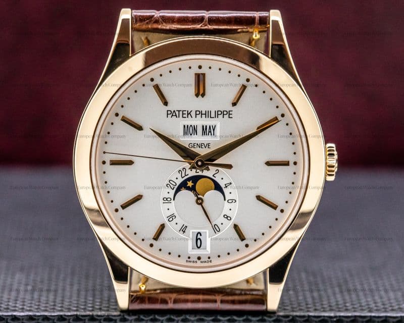 Patek Philippe Annual Calendar 5396 Rose Gold / Silver Dial