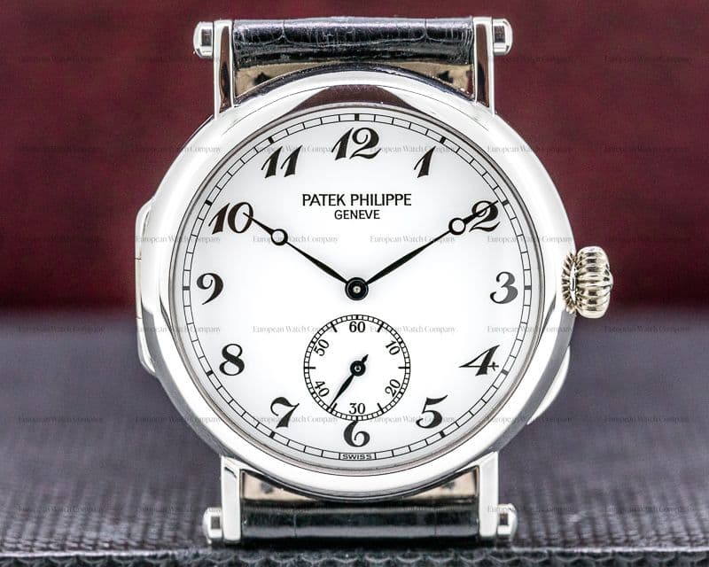 Patek Philippe Calatrava 3960G '150th Anniversary' 18K White Gold RARE FULL SET