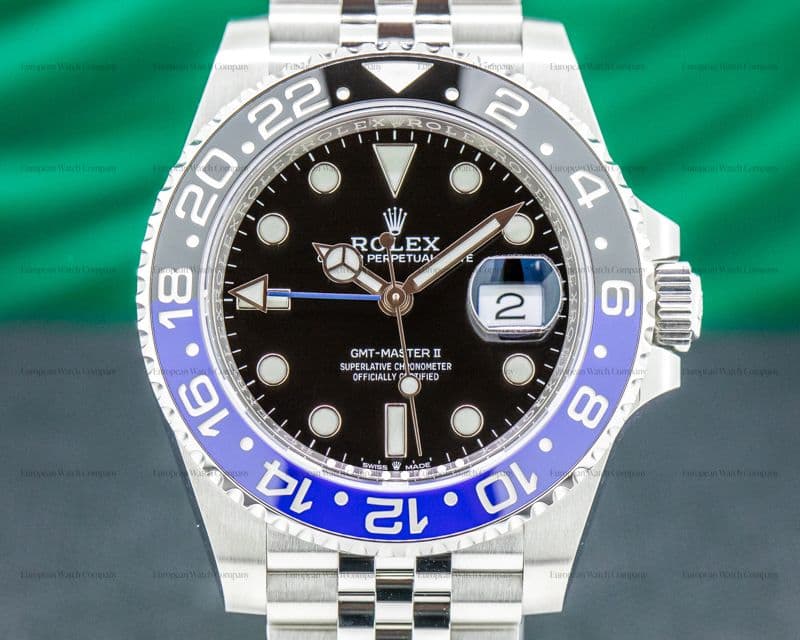 Rolex GMT Master II 126710 Ceramic "Batman" SS / Jubilee UNWORN