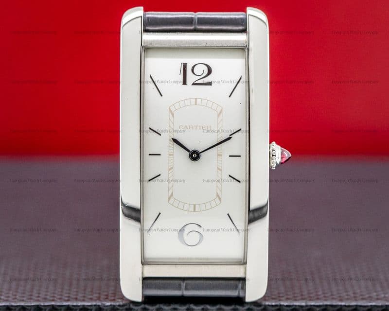 Cartier Tank Cintree WGTA0027 Platinum LIMITED 