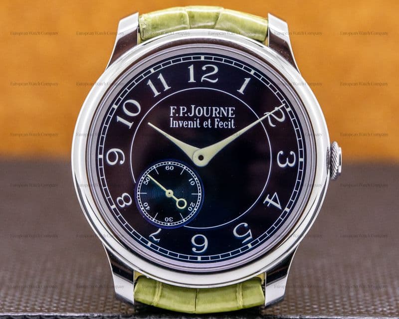 F. P. Journe Chronometre Bleu Tantalum Blue Dial 