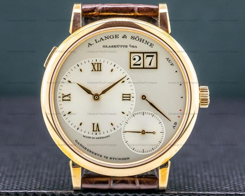 A. Lange and Sohne Grande Lange 1 117.032 18K Rose Gold 