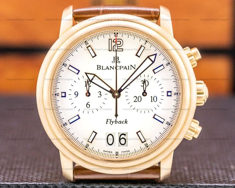 Blancpain Flyback Big Date Brushed Rose Gold 40MM