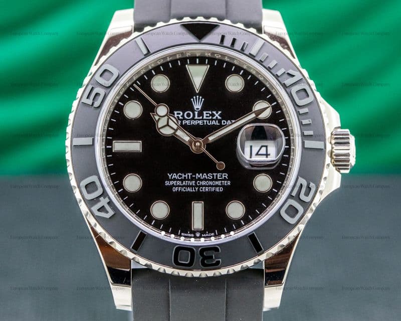 Rolex Yacht Master 226659 18K White Gold / Rubber